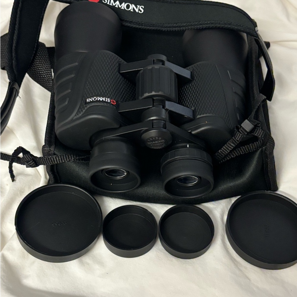 Simmons Optics ProSport 10x50mm Porro Prism Binoculars (Black)